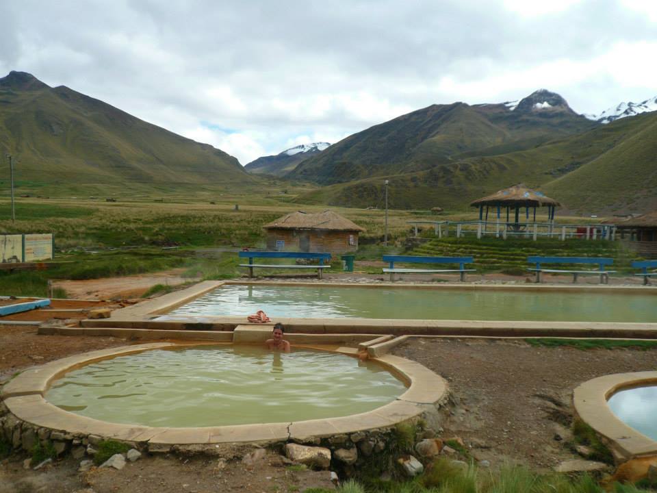 La Raya hot springs